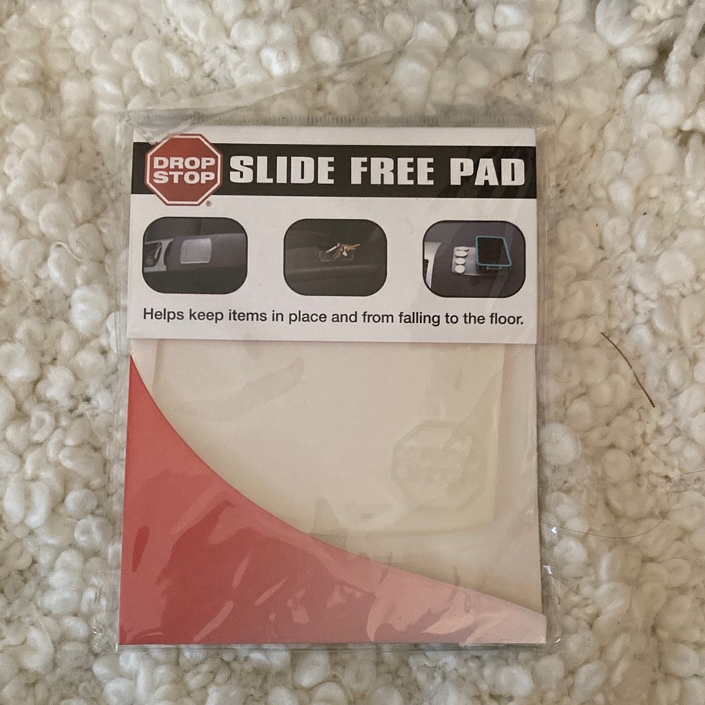 NWT slide free pad for dashboard or console